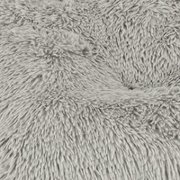 Pat ortopedic pentru caini, dreptunghiular, husa detasabila, 115x80x6 cm, gri