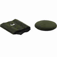 Taburet pentru copii, pliabil cu spatiu depozitare, 80kg, 28×34 cm, verde