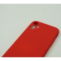 Husa protectie Vafy compatibila cu Samsung Galaxy A72 Liquid Silicone Case Rosu