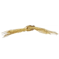 Set globuri decorative, 36 bucati, plastic, 6.5 cm, auriu si ecru