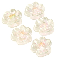 Jucarie Antistres Squishy, Flippy, Labuta de Pisica Pufoasa, cu Revenire Lenta, 7 x 6.5 cm, Model Fluturi, Multicolor