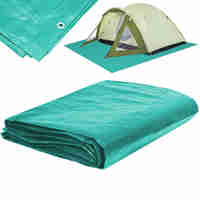 Prelata de protectie de dimensiune mare, laminata, impermeabila, cu protectie UV, 18x10 m, 70 GSM, verde