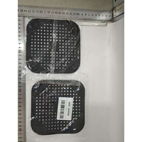 Filtru Chiuveta, Vafy, Anti-infundare, cu Ventuze, 14.5 x 14.5 cm, Flexibil, Negru