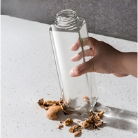 Dispenser pentru Ulei, Flippy, Deschidere si Inchidere Automata a Rezervorul, cu Inductie Gravitationala, 500 ml, 29.5x6x6 cm, Galben