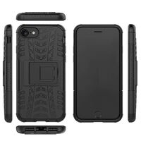 Husa protectie Flippy pentru Samsung S10 Lite Defender Model 3 cu Suport, Negru