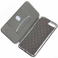 Husa de protectie Vafy compatibila cu Samsung Galaxy A02S Magnet Book Case Roz-Auriu