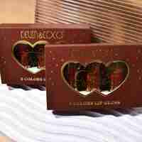 Set Rujuri de Buze Lucioase, KEVIN & COCO, Be Mine 3 Culori, Lip-Gloss, 11 x 7.3 x 2.7cm, Roz-Rosu, Varianta B