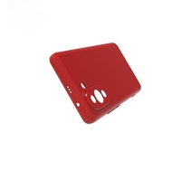 Husa pentru Huawei NOVA Y70, Vafy, Liquid Silicone, cu Microfibra pe interior, Protectie Antisoc, Rosu