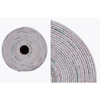 Rola Autoadeziva pentru Perete, Vafy, din Panza, 10 m, Rezistenta la Umezeala, 2.5 mm Grosime, Model Texturat, Verde Deschis