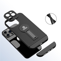 Husa Armor Design cu Stand pentru Apple iPhone X/XS Max, Negru, Suport Auto Magnetic, Wireless Charge, Protectie Antisoc, Vafy