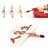 Clema mini pentru fixarea bijuteriilor, Vafy, din Metal, Ajutor pentru Bratari, Incuietori, Fermoare, Ajustare, Clema pentru Gura, 15.5 cm, Argintiu