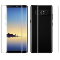 Folie Plastic, Flippy, compatibil cu Samsung Galaxy Note 9, Fata-Spate, Transparent