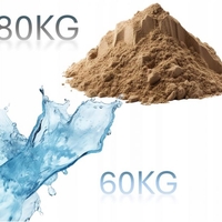 Suport baza umbrela 50x50x8 cm, set 4 elemente umplere cu apa sau nisip, manere metalice, plastic rezistent, negru
