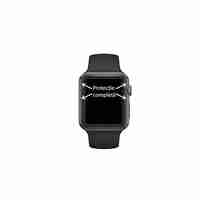 Folie Sticla Apple Watch Series 4/5 40 mm adeziv pe margine Negru