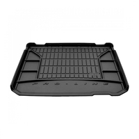 Covor auto pentru portbagaj Frogum pentru Jeep Renegade 2014, Cauciuc, Negru