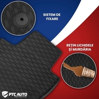 Covorase auto Renault Kangoo III, fabricatie 2008 - prezent (5 locuri) (PL)