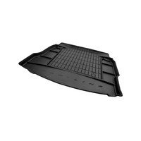 Covor auto pentru portbagaj Frogum pentru Opel Vectra C Sedan 2003-2008, Cauciuc, Negru
