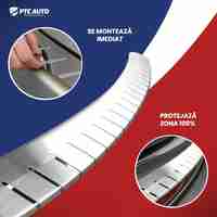 Protectie prag portbagaj inox Volkswagen Jetta fabricatie 2005-2010