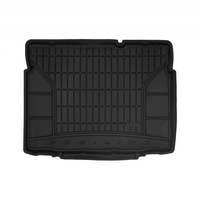Covor auto portbagaj Frogum pentru Opel Crossland X 2017, Cauciuc, Negru