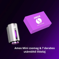 Set Amos Mini: 3 seturi parfumuri + 1 difuzor mini gri deschis CADOU