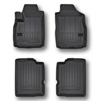 Covorase auto tip tavita 3D Fiat Panda II fabricatie 2003 - 2012