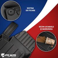 Covorase auto tip tavita 3D BMW 3 F34, fabricatie GT 2013-
