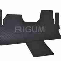 Tapis de voiture Volkswagen T7 Caravelle, fabrication 2025 - présent, carrosserie van 2 places, tunnel inclus | 906226