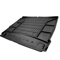 Covoras auto pentru portbagaj Frogum pentru Volvo XC60 din 2017, Cauciuc, Negru