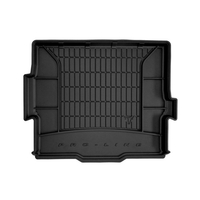 Covoras auto pentru portbagaj Frogum pentru Peugeot 3008 II 2016- (partea superioara), Cauciuc, Negru