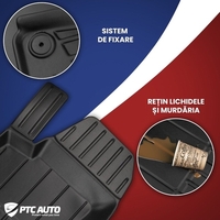 Covorase auto tip tavita 3D CHEVROLET CAPTIVA, fabricatie 2006-