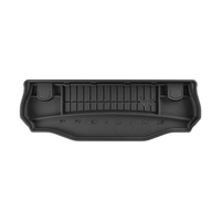 Covor auto pentru portbagaj Frogum pentru Jeep Wrangler 2007, Cauciuc, Negru