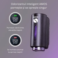 Set Amos Mini: set parfumuri Turcoaz + 1 difuzor mini gri inchis