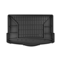 Covor auto portbagaj Frogum pentru Nissan Qashqai II 5, Cauciuc, Negru