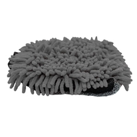 Pachet prosop gri microfibra ultra absorbant AMOS fluffy 1000 GSM 60*80cm + manusa gri CADOU