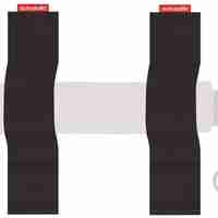 Suport pentru portbagaj, 20 cm, negru