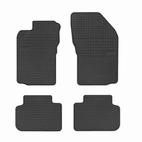 Set covorase auto Frogum pentru Alfa Romeo 147 2000-2010, Cauciuc, Negru