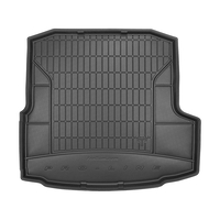 Covor auto portbagaj Frogum pentru Skoda Octavia II Sedan 2004-2013, Cauciuc, Negru
