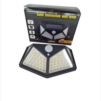 Mini lampa cu incarcare solara 100-led-uri  - Senzor-de-miscare