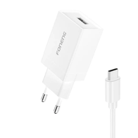 INCARCATOR PRIZA FONENG K210 + cablu TIP C 2.1A 10W 1XUSB alb