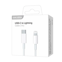 Cablu Date si Incarcare, Type-C la Lightning Kaku KSC-981 -, PD20W, QC3.0, 1m, Alb