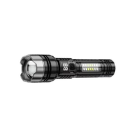 Lanterna XO YH20, cu Zoom Telescopic, 1200mAh, ~3h Utilizare - Negru