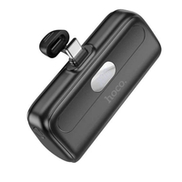 Hoco Hoco J116 - Baterie Externa, PowerBank, afisaj digital, conector Lightning, Compact Size, 5000mAh, 5V2A, Negru