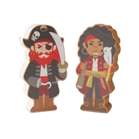 Jucarie din lemn, Le Toy Van, corabia piratilor, neagra