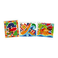 Set educativ, Janod, Pirati, mozaic, 3 carduri