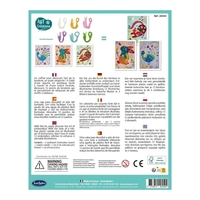 Kit Creativ Broderie pentru Copii, Sentosphere - Tablouri cu Animale