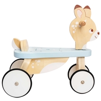 Bicicleta din lemn, Le Toy Van, Ride on Deer, 4 roti, 12 luni +