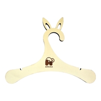 Set 5 Umerașe din Lemn pentru Copii (24 cm) – Organizare Naturală pentru Hăinuțe Delicate - ARNIKA