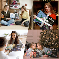 Set Pictură 3D cu Argilă Ușoară Okto Sensory Art - Waves (30x40 cm)