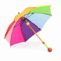 Umbrelă curcubeu din lemn pentru copii Vilac Pasărea Insulelor