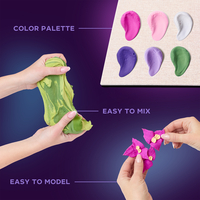Set de creație senzorială Wood & Craft DIY 
